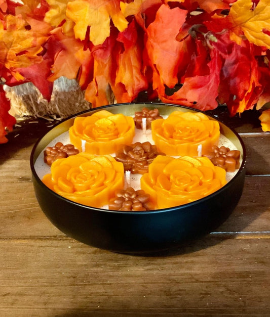 Fall Garden Candle Tin