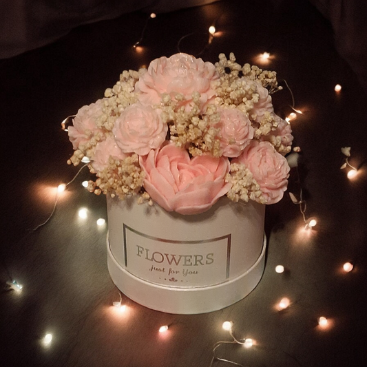 Peony Flower Wax Melt Bouquet